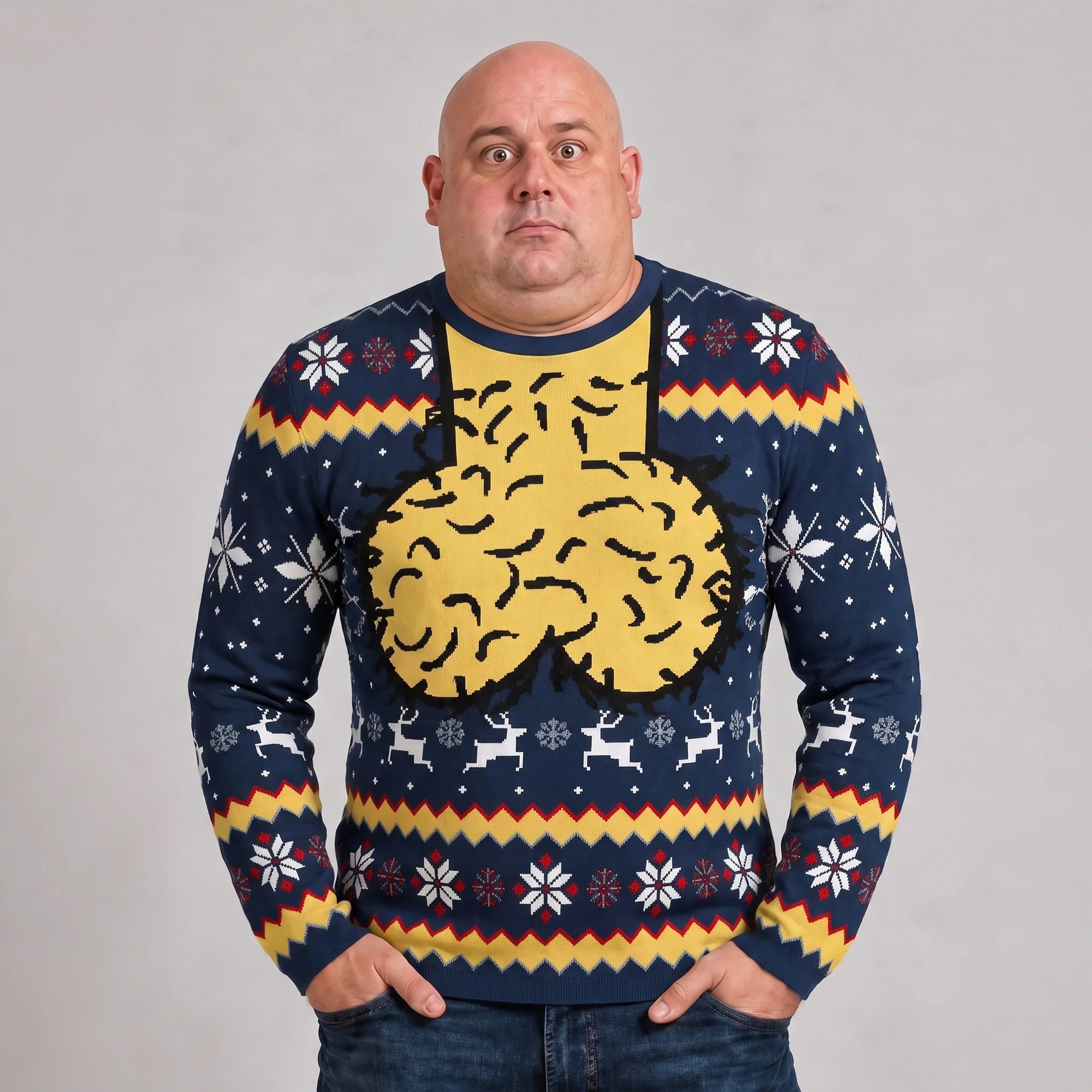 Funny Hairy Balls Christmas Sweater™ – Only at RAKUBASE - Image 7