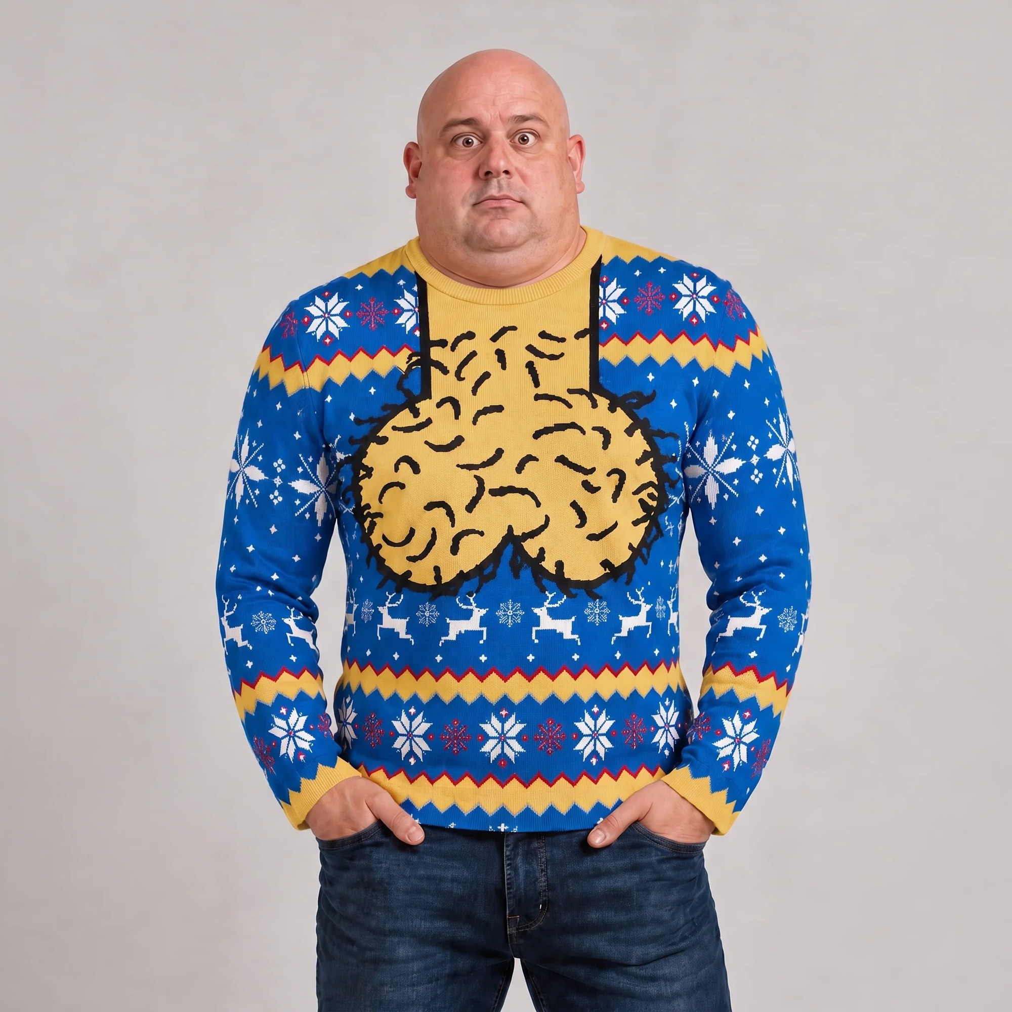 Funny Hairy Balls Christmas Sweater™ – Only at RAKUBASE - Image 5